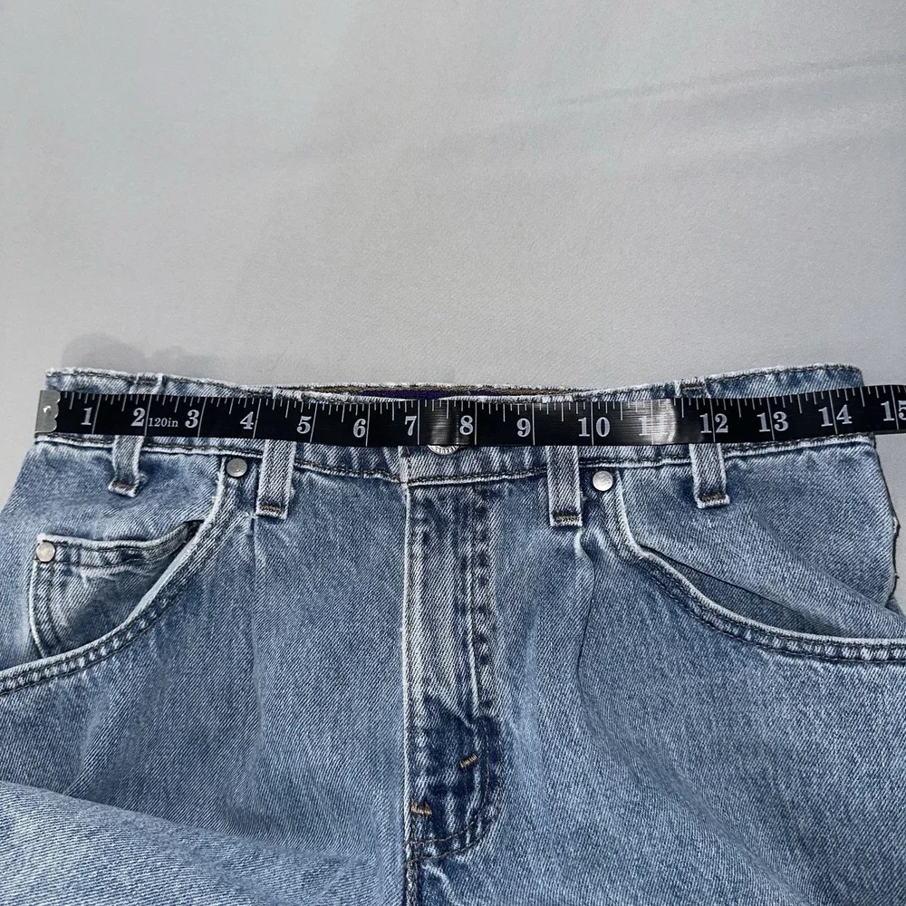 Vtg Levi's SilverTab Baggy Jeans Mens Fits 29x30 Blue Pleated Denim USA 90s Y2K